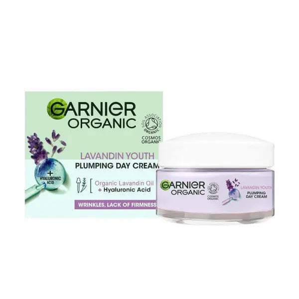 GARNIER ORGANIC LAVANDIN YOUTH PLUMPING DAY CREAM