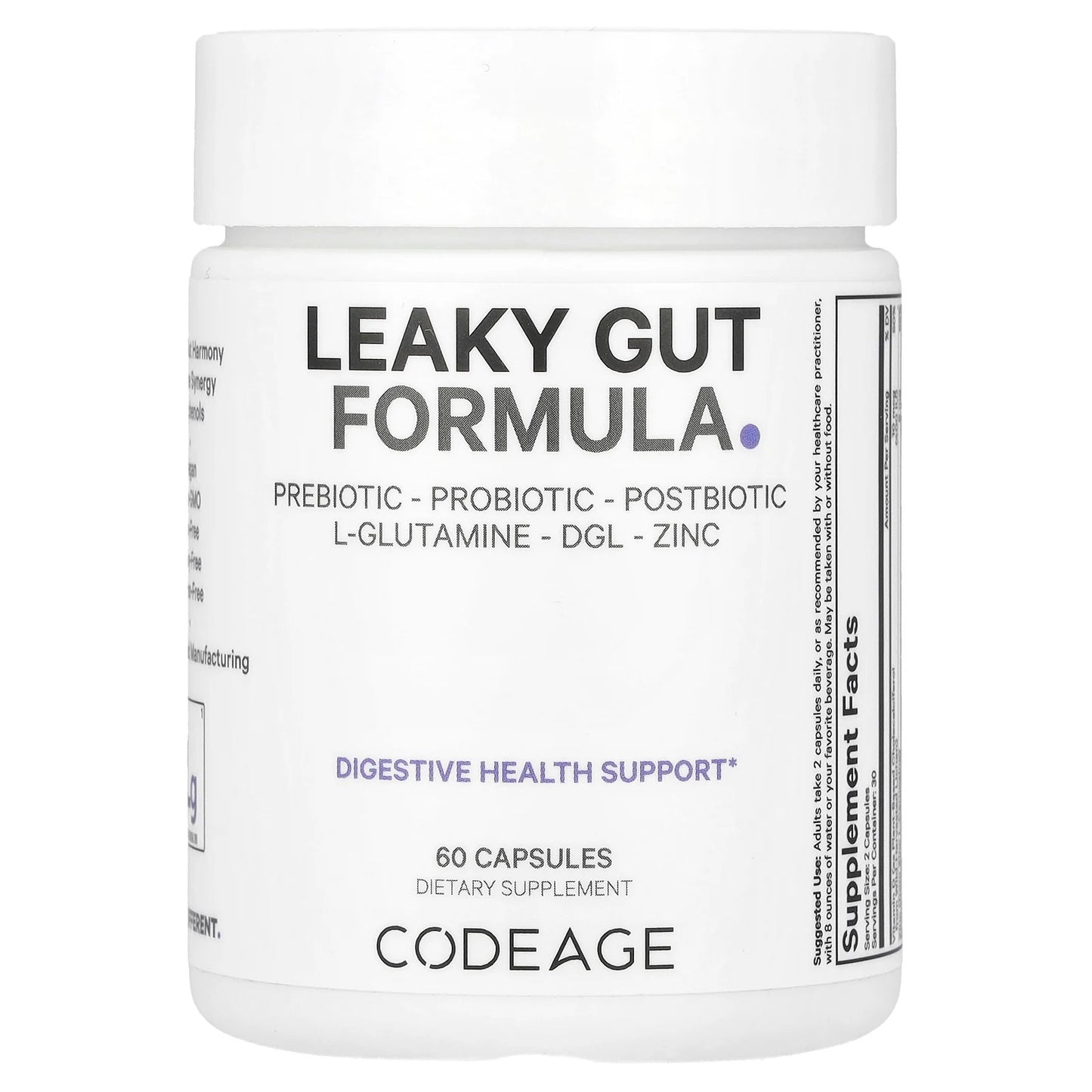 Codeage
Leaky Gut Formula, 60 Capsules