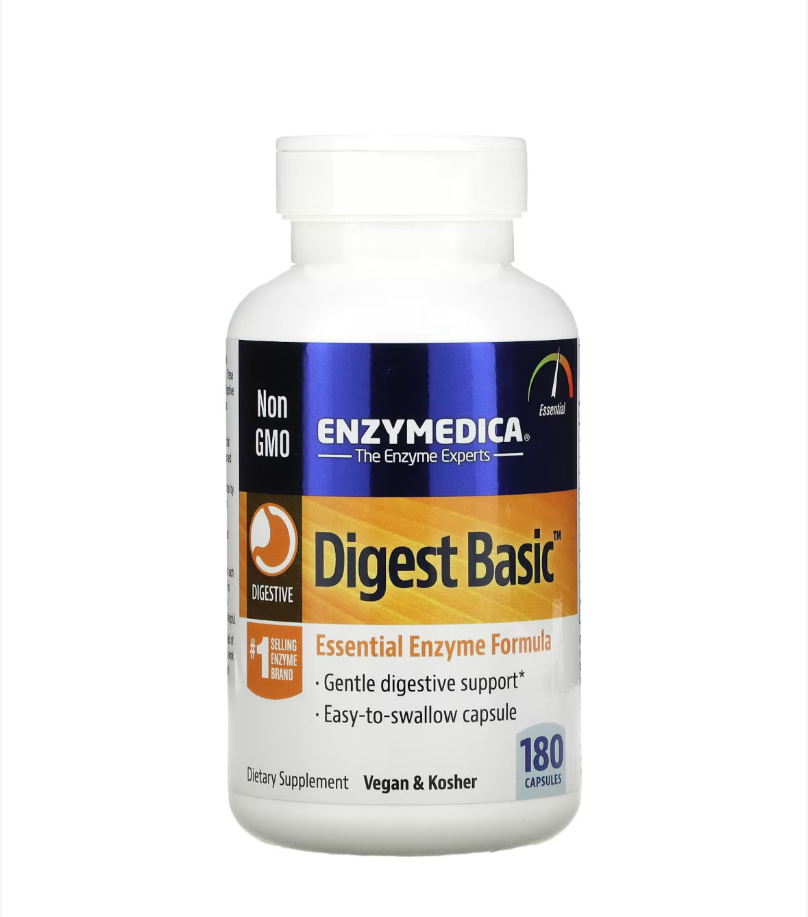 ENZYMEDICA DIGEST BASIC, 180 CAPSULES