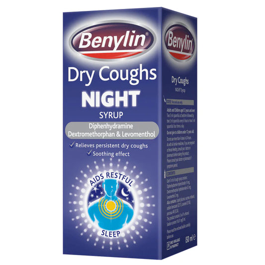 BENYLIN DRY COUGHS NIGHT SYRUP