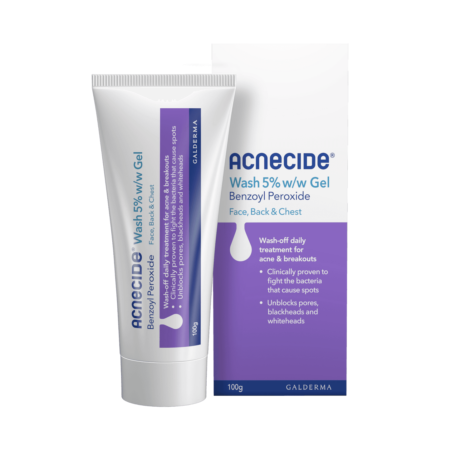 ACNECIDE FACE WASH 5% W/W GEL