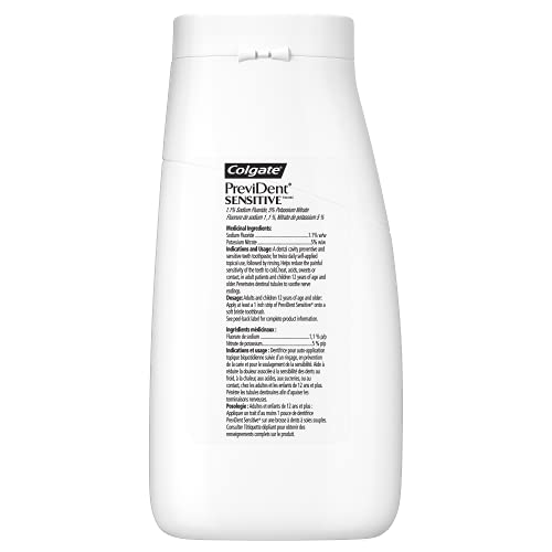 Colgate PreviDent 5000 Plus Sensitive Fluoride Toothpaste, 100 mL - Prevident Enamel Protection, Dentifrice for Teeth Care, Travel Size
