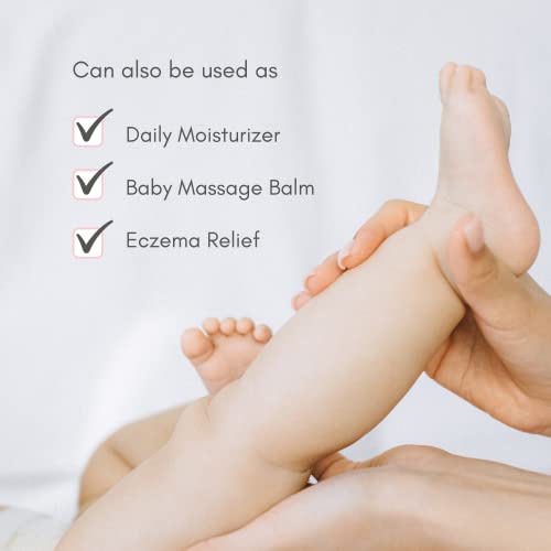 Organic Belly Butter by Irene Organics - Anti Stretch Mark Belly Balm For Pregnancy and Postpartum 4oz