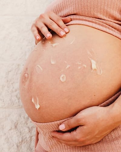 Organic Belly Butter by Irene Organics - Anti Stretch Mark Belly Balm For Pregnancy and Postpartum 4oz