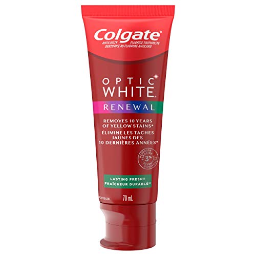 Colgate Optic White Renewal Lasting Fresh Teeth Whitening Toothpaste - 70 mL