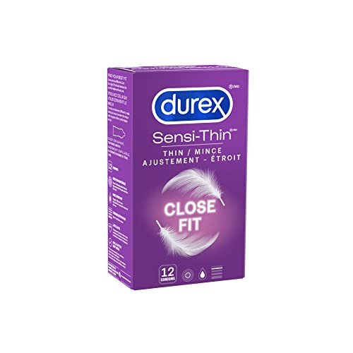DUREX® Sensi-Thin, Condoms, Ultra-Thin, Close Fit, 12ct