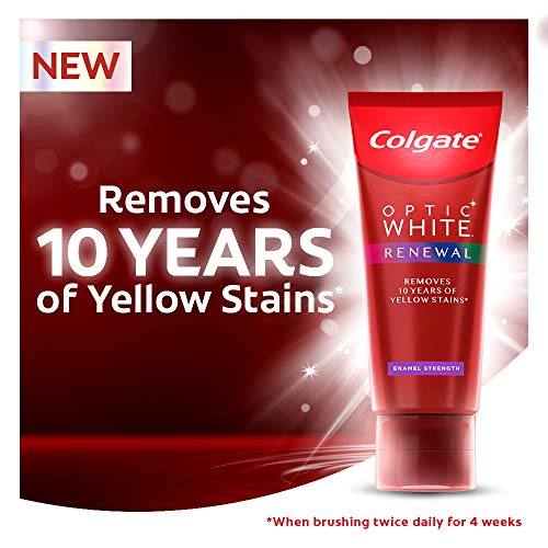 Colgate Optic White Renewal Lasting Fresh Teeth Whitening Toothpaste - 70 mL