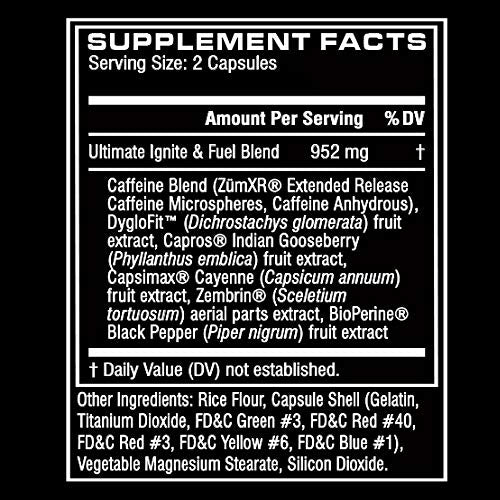 Cellucor Super HD Ultimate for Men & Women - Enhance Focus and Increase Energy - Capsimax, Green Tea Extract, 160mg Caffeine & More 60 Servings