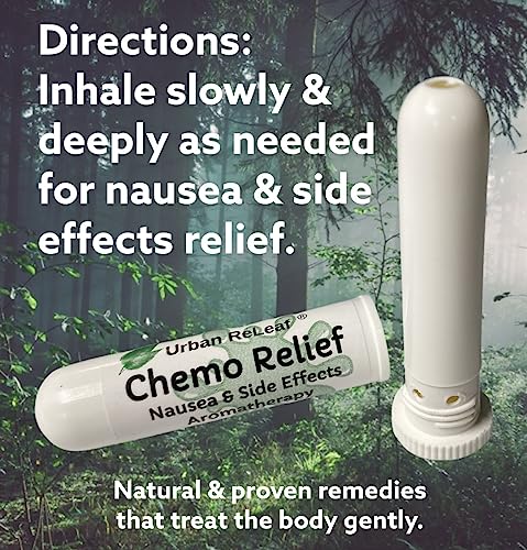 Urban ReLeaf Chemo Relief Nausea & Side Effects Aromatherapy! Fast Help! Upset Stomach, Migraine, Medication Illness! 100% Natural Ancient & Proven Remedy, Essential Oils!