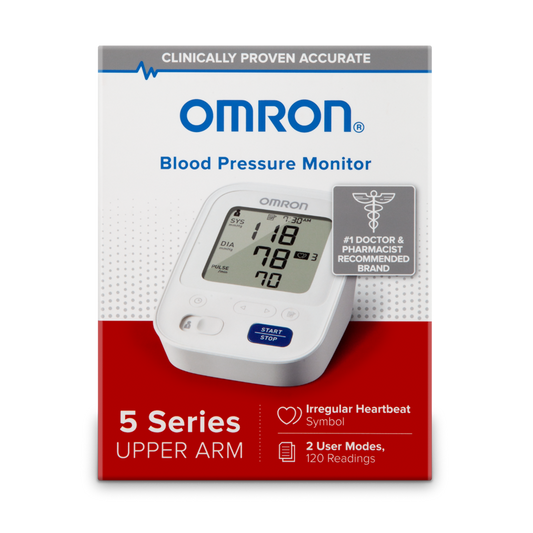 OMRON BLOOD PRESSURE MONITOR 5 SERIES