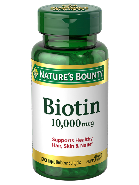 NATURE’S BOUNTY BIOTIN 10,000MCG - E-Pharmacy Ghana