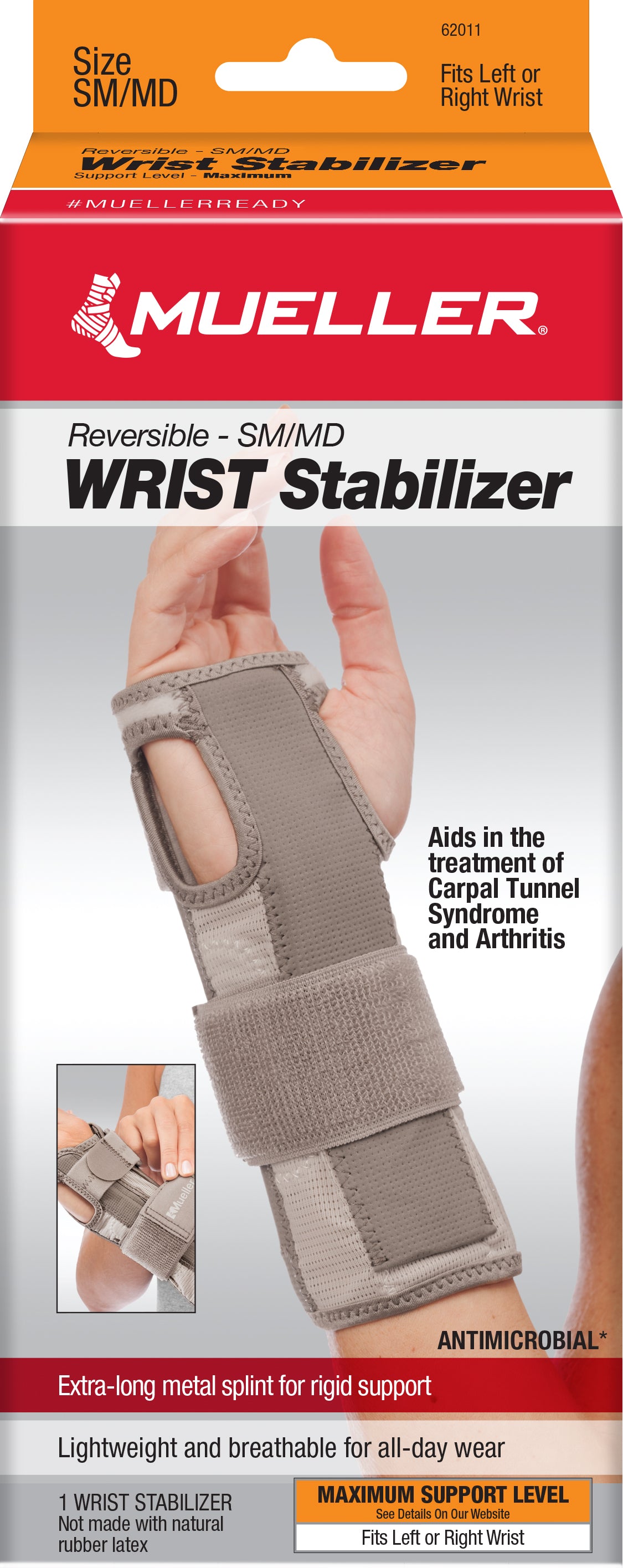 Mueller Adjustable Wrist Stabilizer Large/X-Large