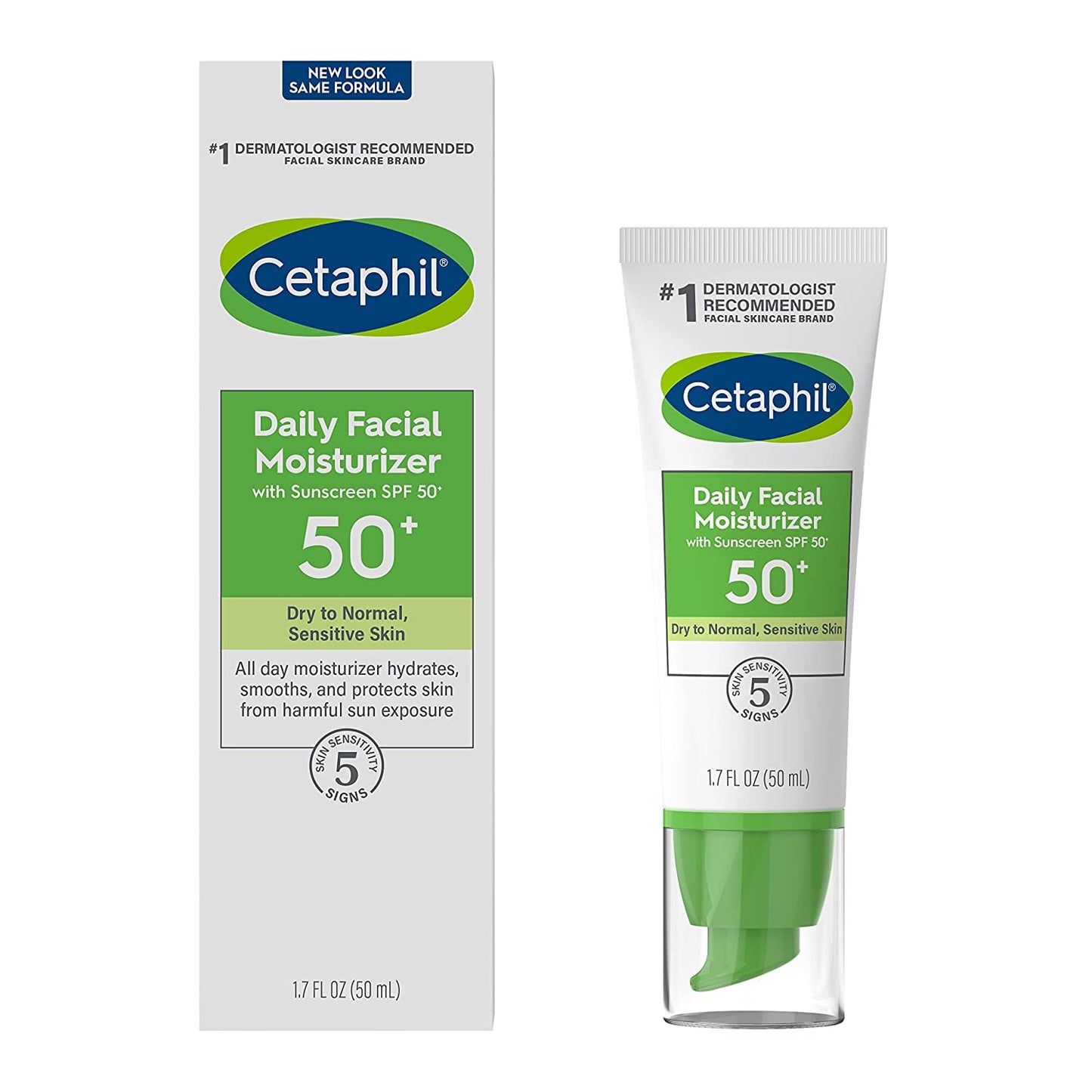 CETAPHIL DAILY FACIAL MOISTURIZER SPF 50+ 50ML