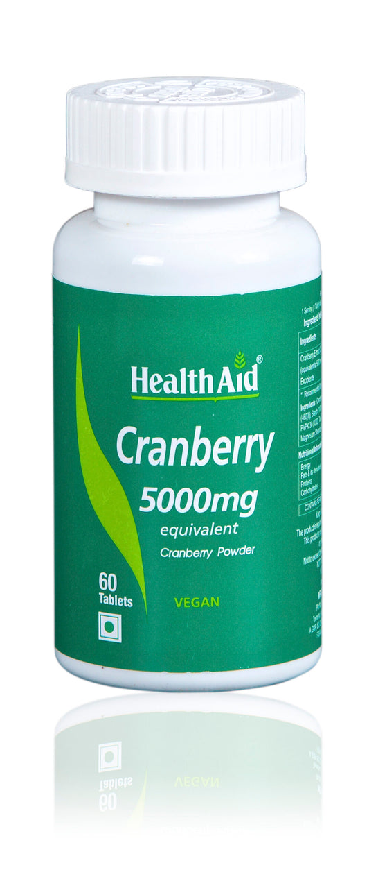 HEALTHAID CRANBERRY 5000MG, 60 TABLETS
