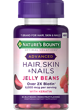 NATURE’S BOUNTY ADVANCED HAIR, SKIN & NAILS JELLY BEANS