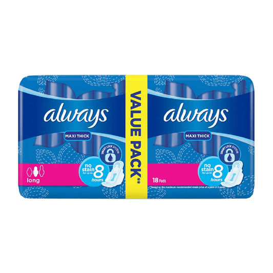 ALWAYS MAXI DOUBLE SANITARY PADS