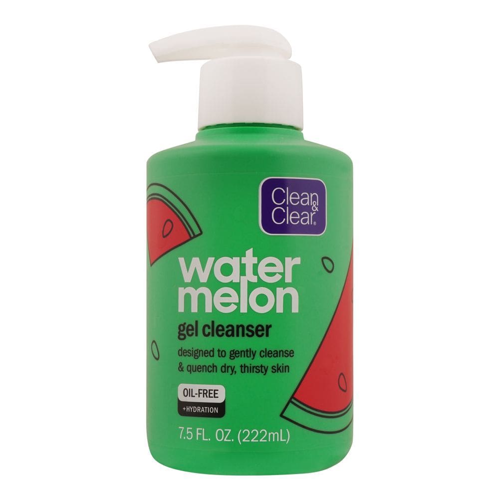 CLEAN & CLEAR WATER MELON GEL CLEANSER 222ML