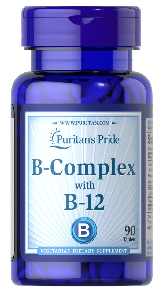 PURITAN’S PRIDE B-COMPLEX WITH B-12