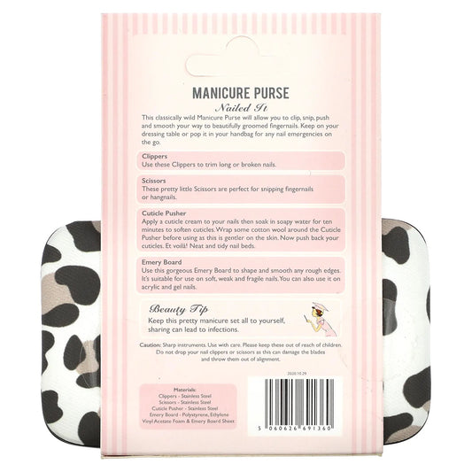 The Vintage Cosmetic Company
Manicure Purse, Leopard Print, 1 Kit