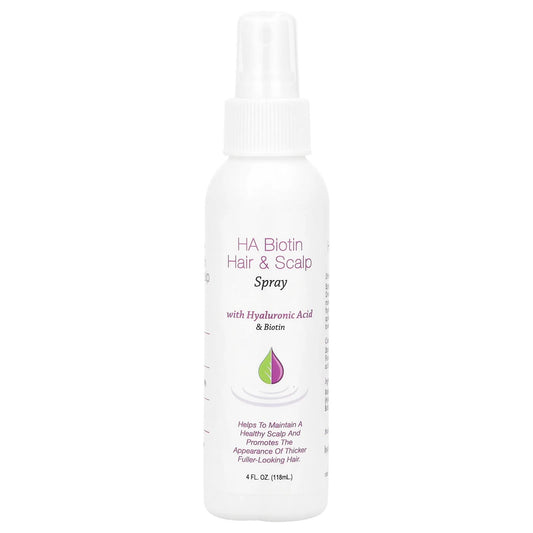 Hyalogic
HA Biotin Hair & Scalp Spray, 4 fl oz (118 ml)