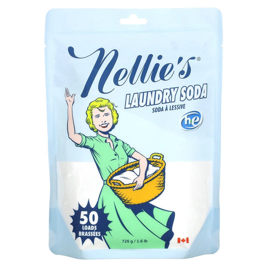 Nellie's
Laundry Soda, 50 Loads, 1.6 lb (726 g)