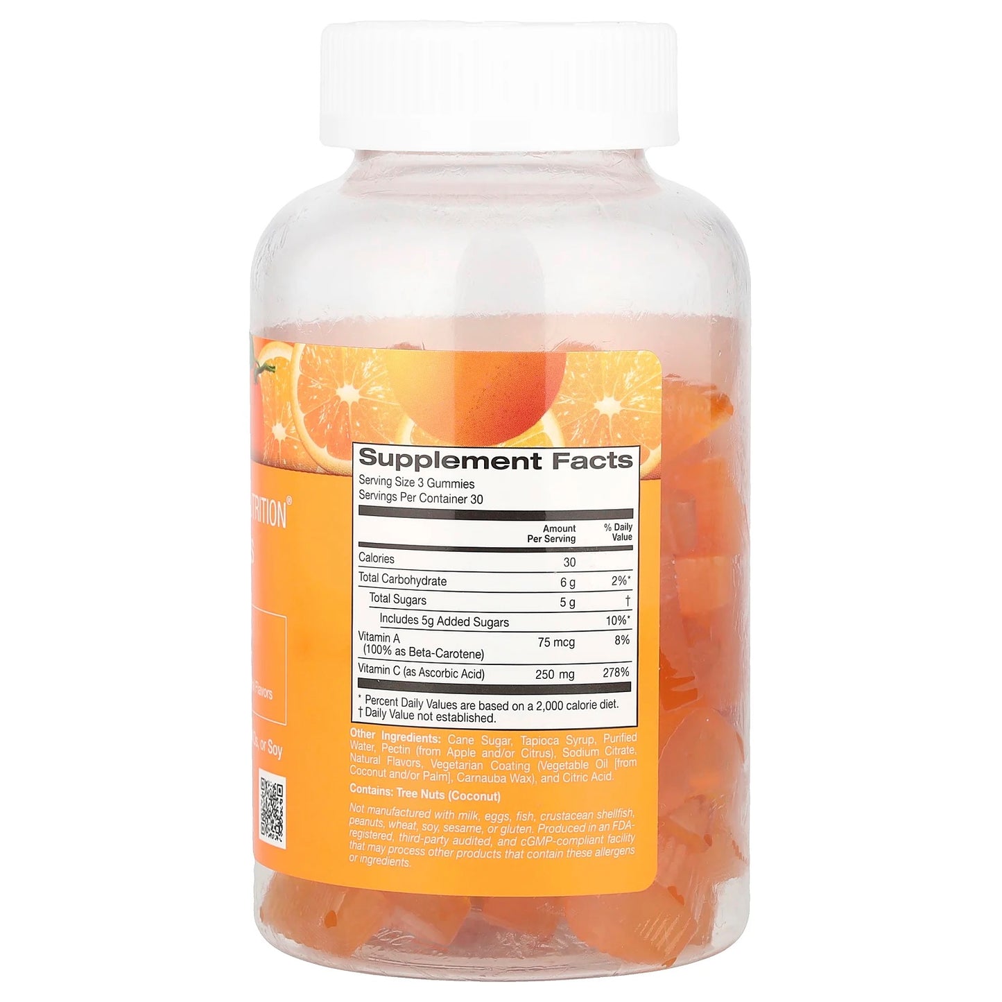 California Gold Nutrition
Vitamin C Gummies, 90 Vegetarian Gummies