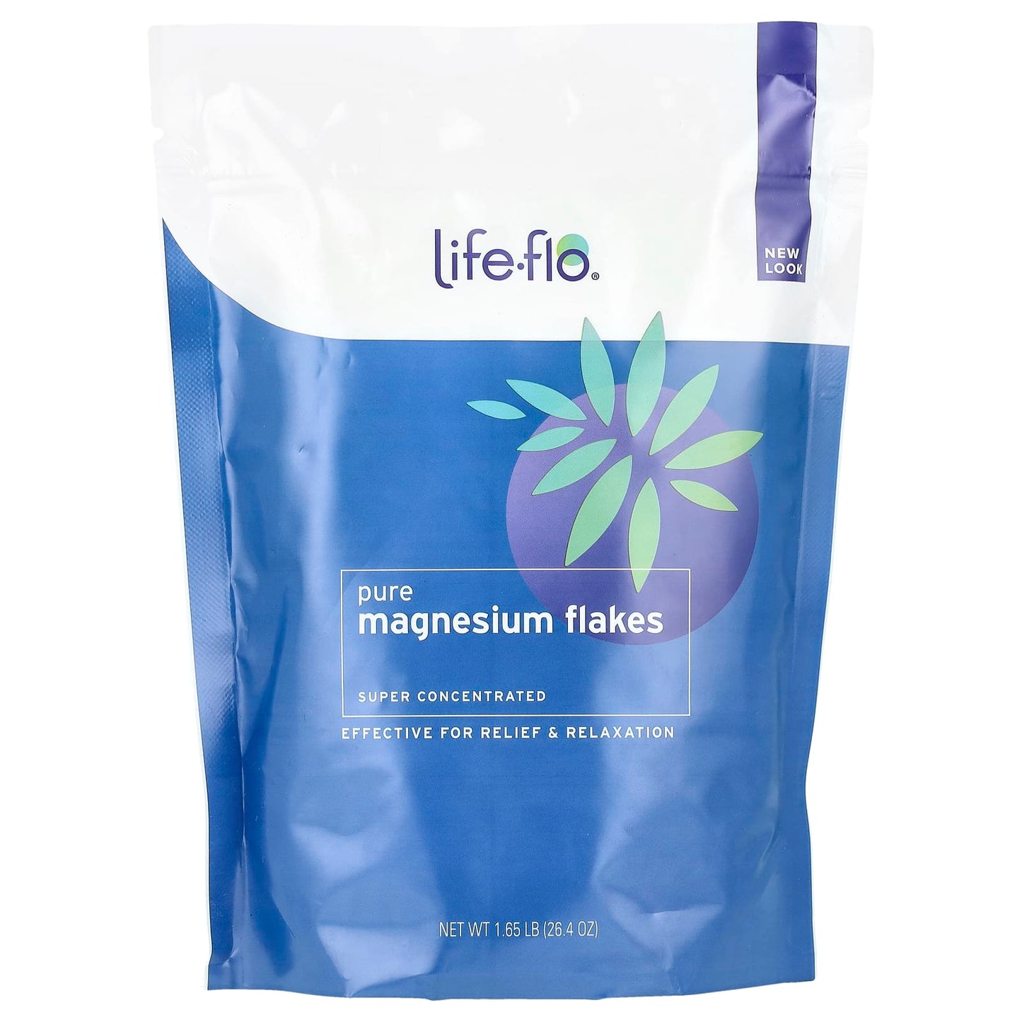 Life-flo
Pure Magnesium Flakes, 1.65 lb (26.4 oz)