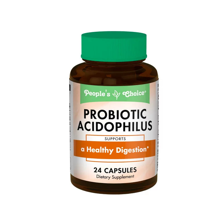 PEOPLE’S CHOICE PROBIOTIC ACIDOPHILUS, 24 CAPSULES