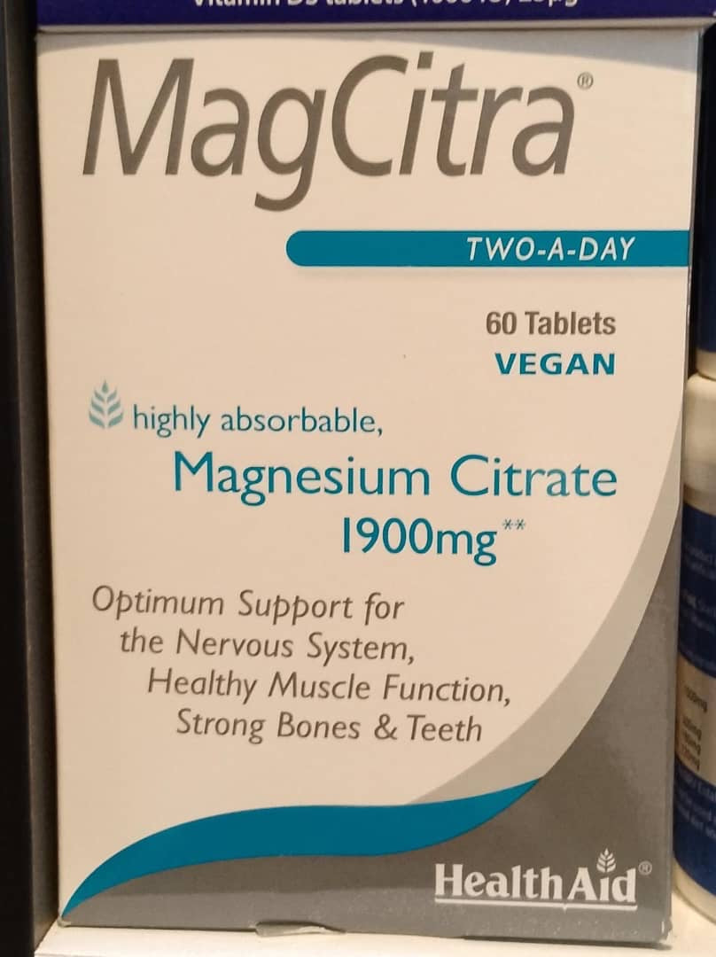 HEALTHAID MAGCITRA, 60 TABLETS