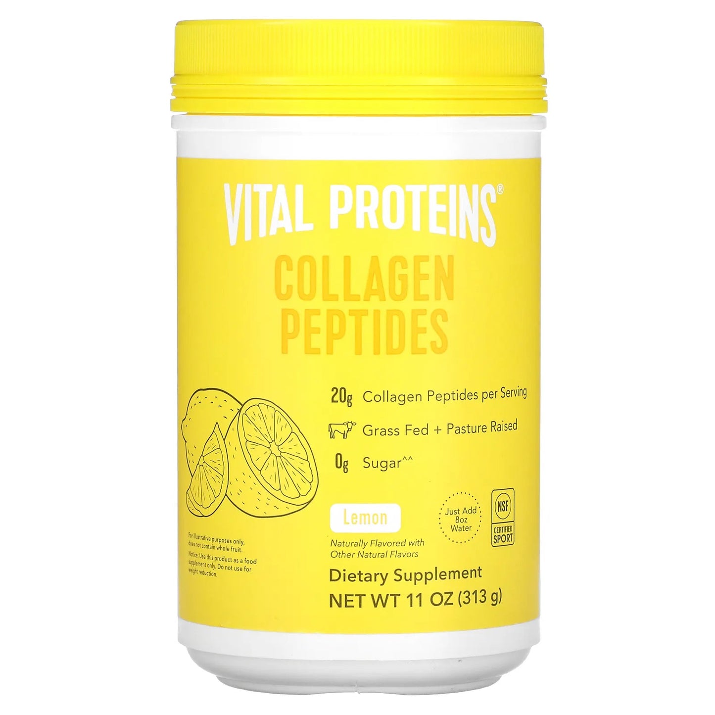 Vital Proteins
Collagen Peptides, Lemon