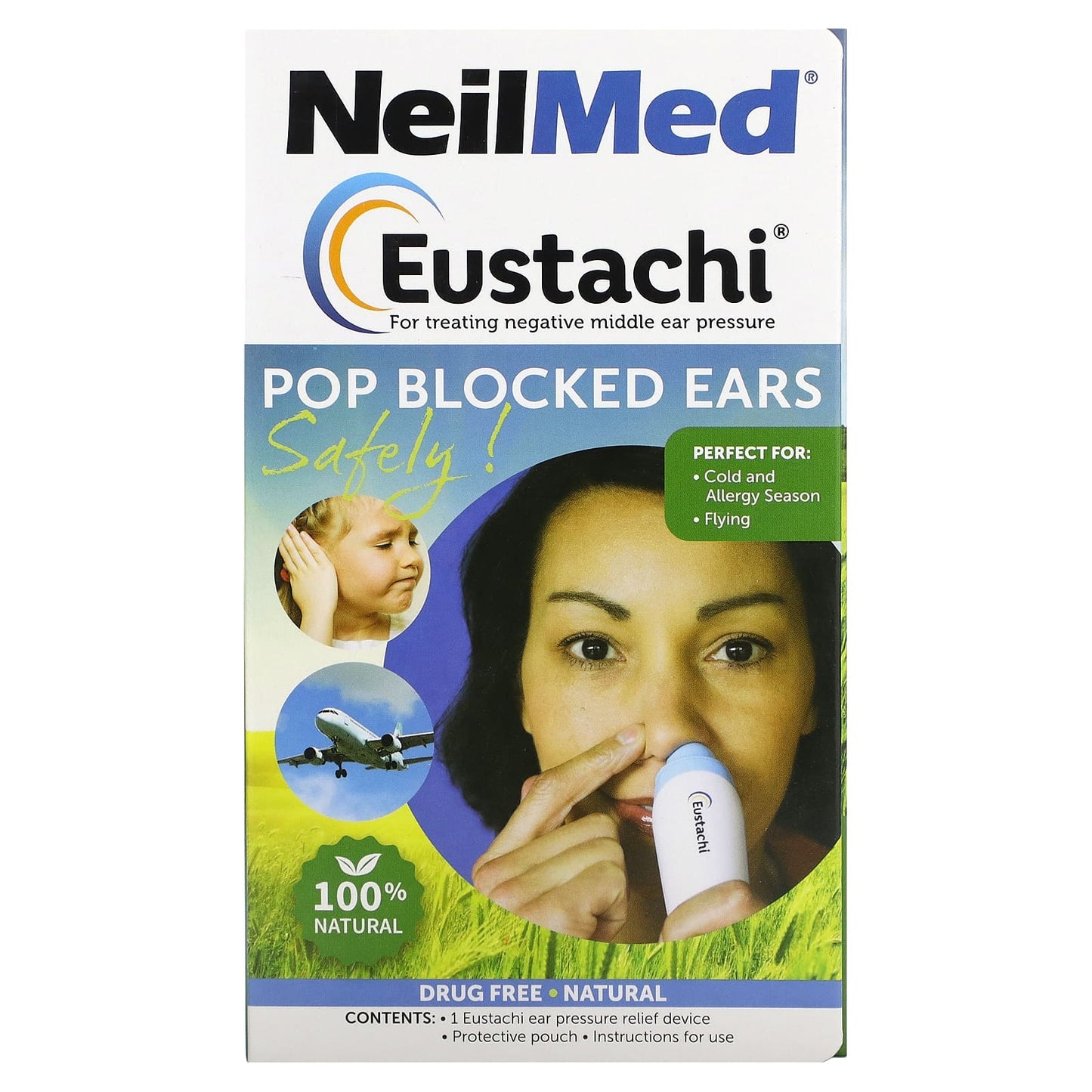 NeilMed
Eustachi, Eustachian Tube Exerciser, 1 Count