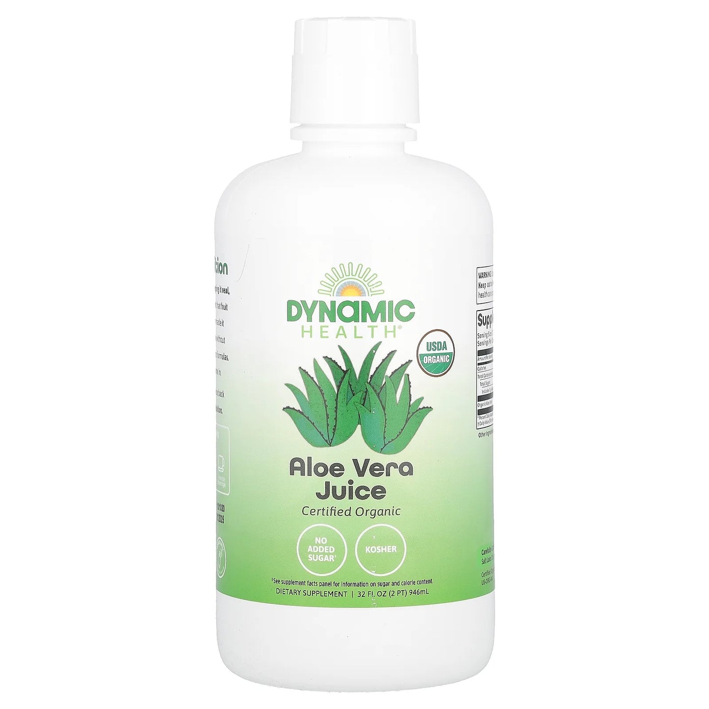 Dynamic Health
Aloe Vera Juice, 32 fl oz (946 ml)