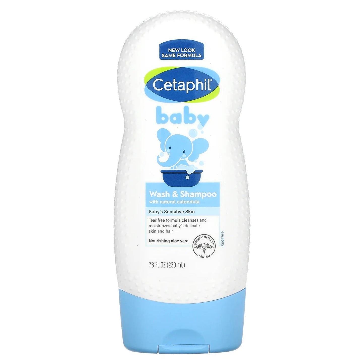 Cetaphil
Baby, Wash & Shampoo with Natural Calendula, 7.8 fl oz (230 ml)