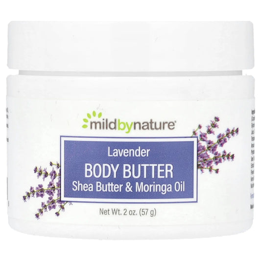 Mild By Nature
Lavender Body Butter, 2 oz (57 g)