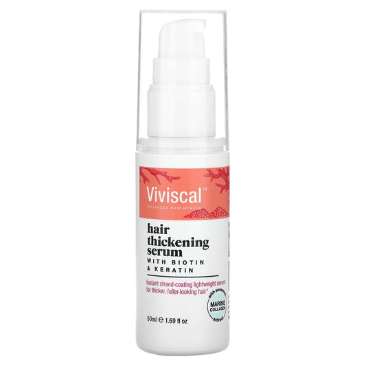 Viviscal
Hair Thickening Serum With Biotin & Keratin, 1.69 fl (50 ml)