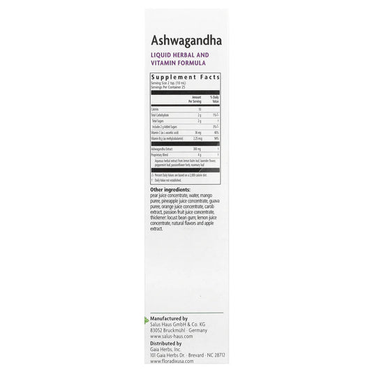 Floradix, Ashwagandha, 8.5 fl oz (250 ml)