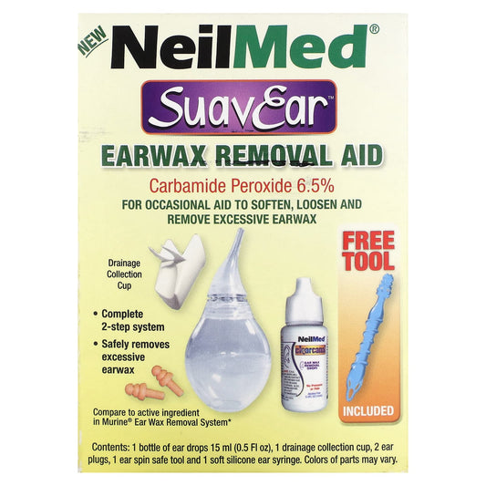 NeilMed
SuaveEar, Earwax Removal Aid , 6 Pieces