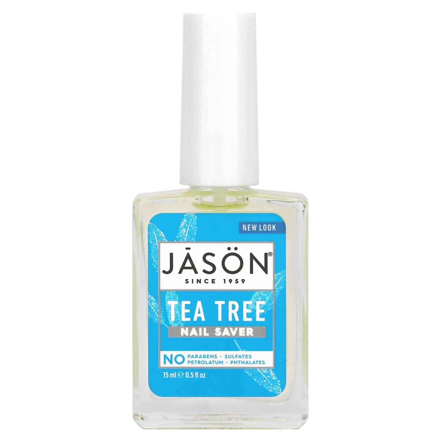 Jason Natural
Tea Tree Nail Saver, 0.5 fl oz (15 ml)