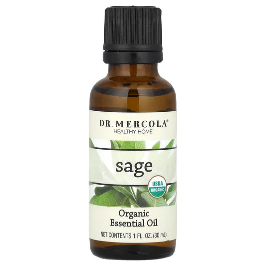 Dr MercolaOrganic Essential Oil, Sage, 1 oz (30 ml)
4.8
4