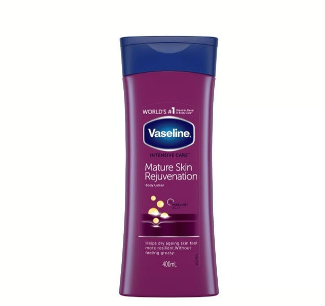 VASELINE MATURE SKIN REJUVENATION BODY LOTION 400ML