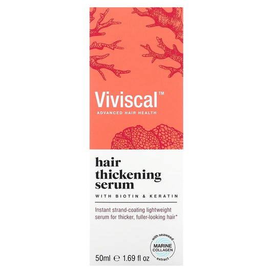 Viviscal
Hair Thickening Serum With Biotin & Keratin, 1.69 fl (50 ml)