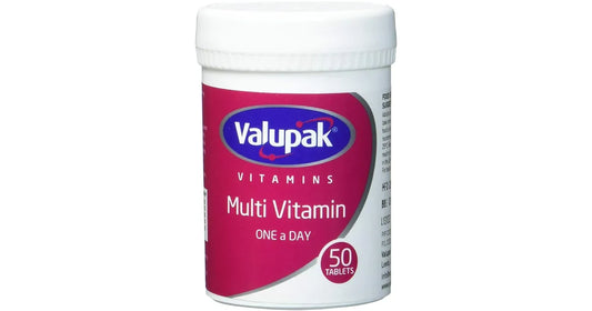 VALUPAK MULTI VITAMIN ONE A DAY, 50 TABLETS