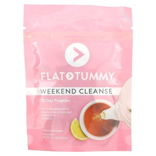 Flat Tummy
Weekend Cleanse, 8 Tea Bags, 0.41 oz (11.6 g)