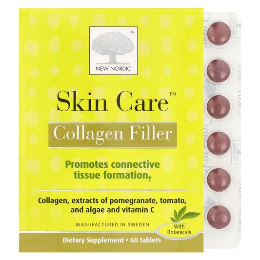 New Nordic
Skin Care™, Collagen Filler, 60 Tablets