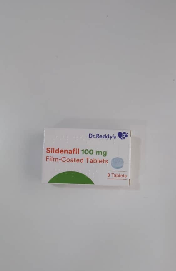 DR. REDDY’S SILDENAFIL 100MG, 8 TABLETS