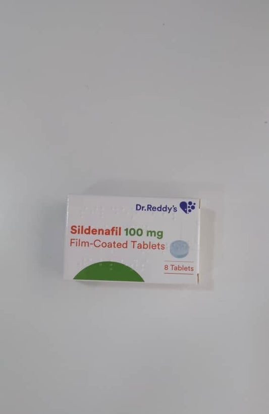 DR. REDDY’S SILDENAFIL 100MG, 8 TABLETS