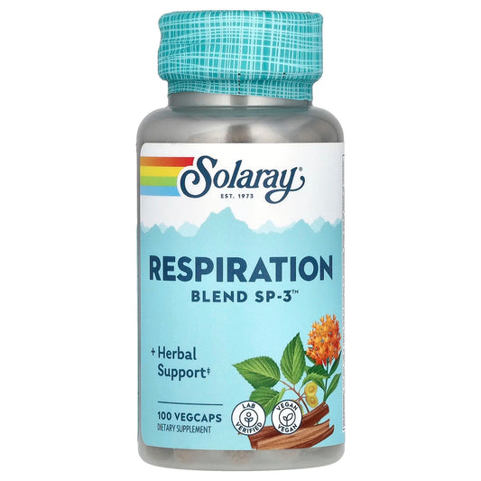 Solaray
Respiration Blend SP-3, 100 VegCaps