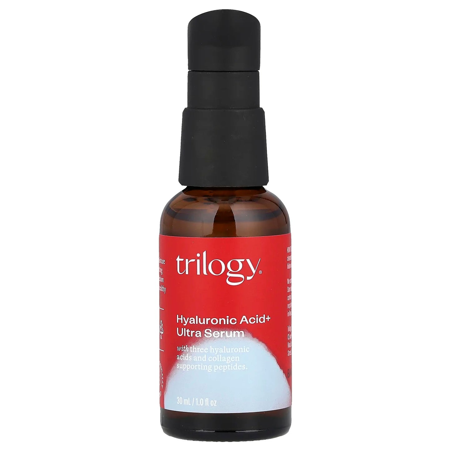 Trilogy
Hyaluronic Acid + Ultra Serum, 1 fl oz (30 ml)