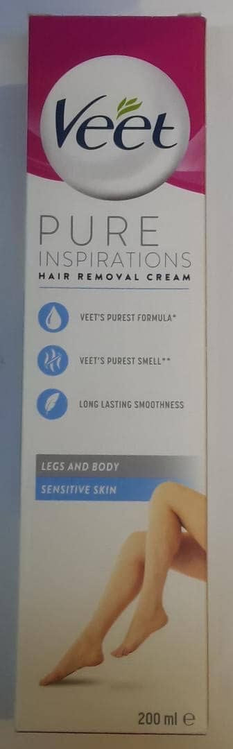 VEET PURE INSPIRATIONS HAIR REMOVAL CREAM SENSITIVE SKIN 200ML